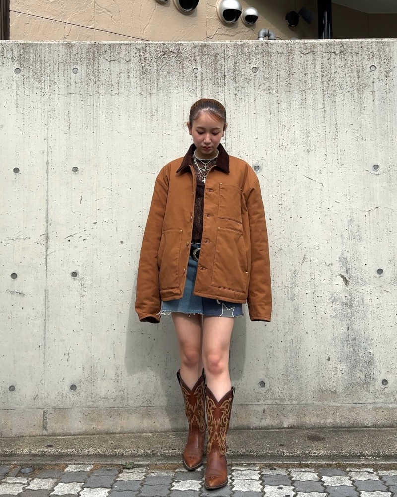 ジャケット・アウター Unused padded duck jacket 25aw UNUSED アンユーズド 25AW US2521 Padded duck jacket (BROWN