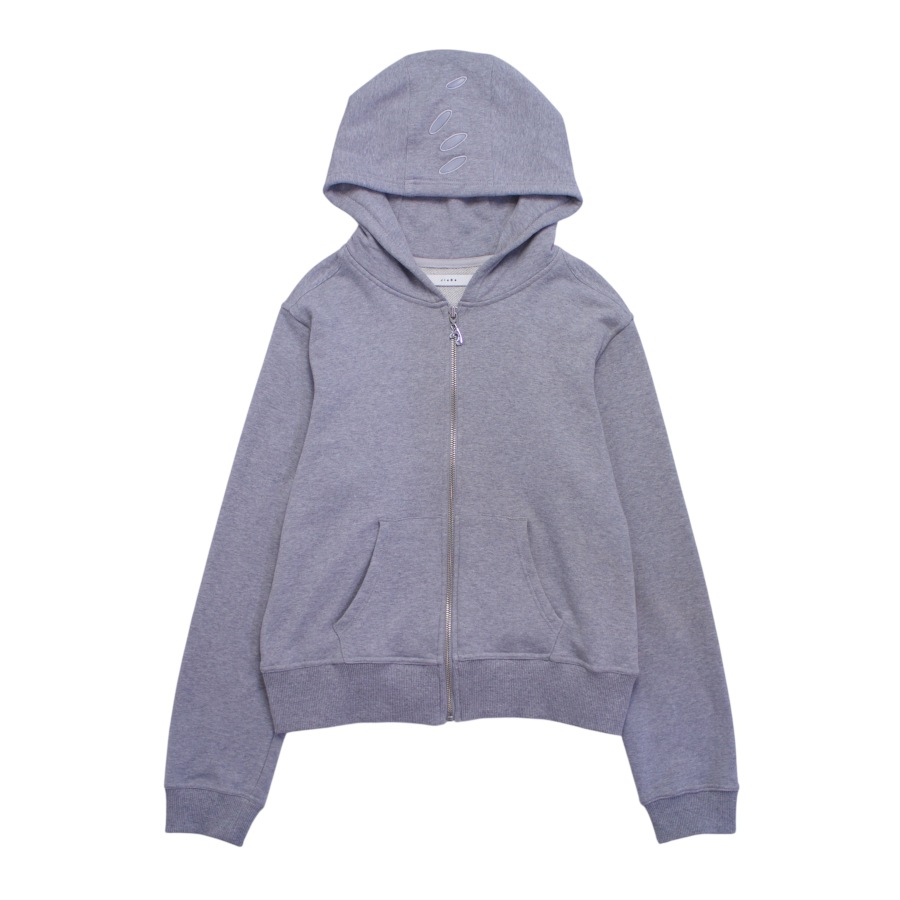 JIEDA ジエダ CIRCLE REFLECTOR ZIP HOODIE (USED)