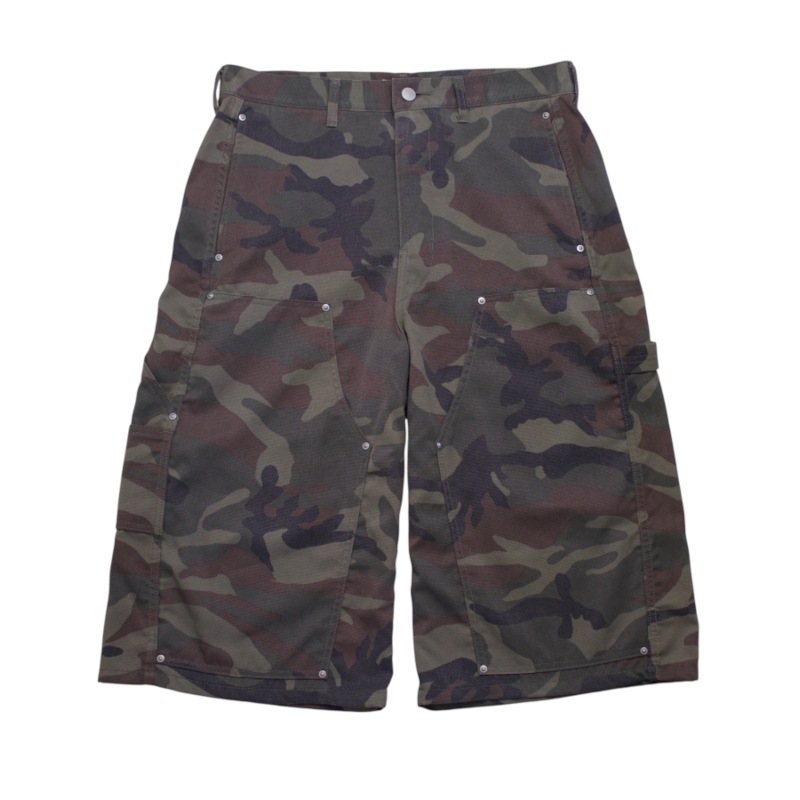 JIEDA ジエダ FADE CAMO 3/4 DOUBLE KNEE PANTS (USED)