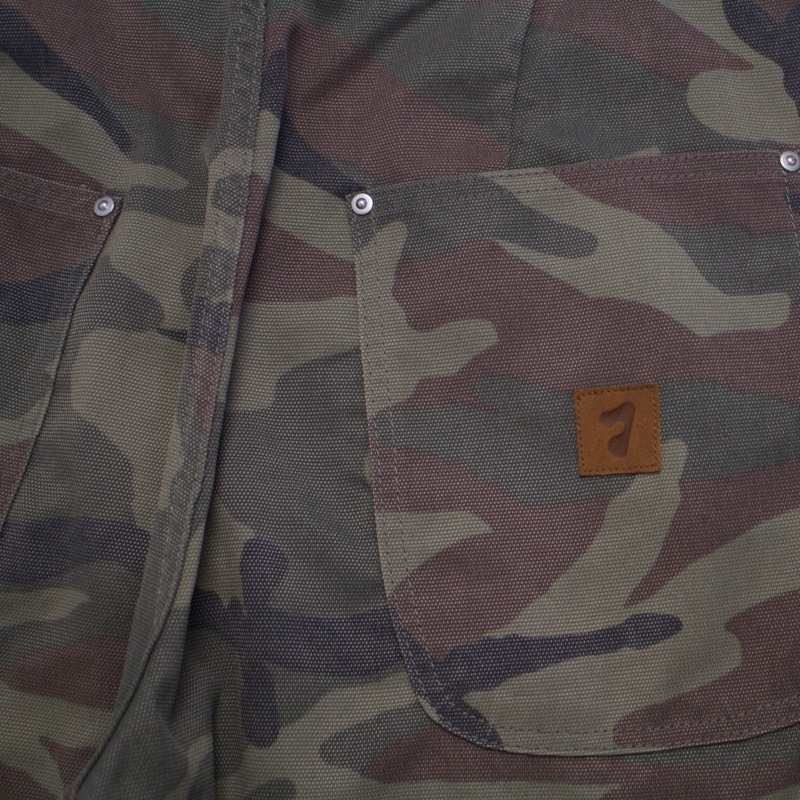 JIEDA ジエダ FADE CAMO 3/4 DOUBLE KNEE PANTS (USED)