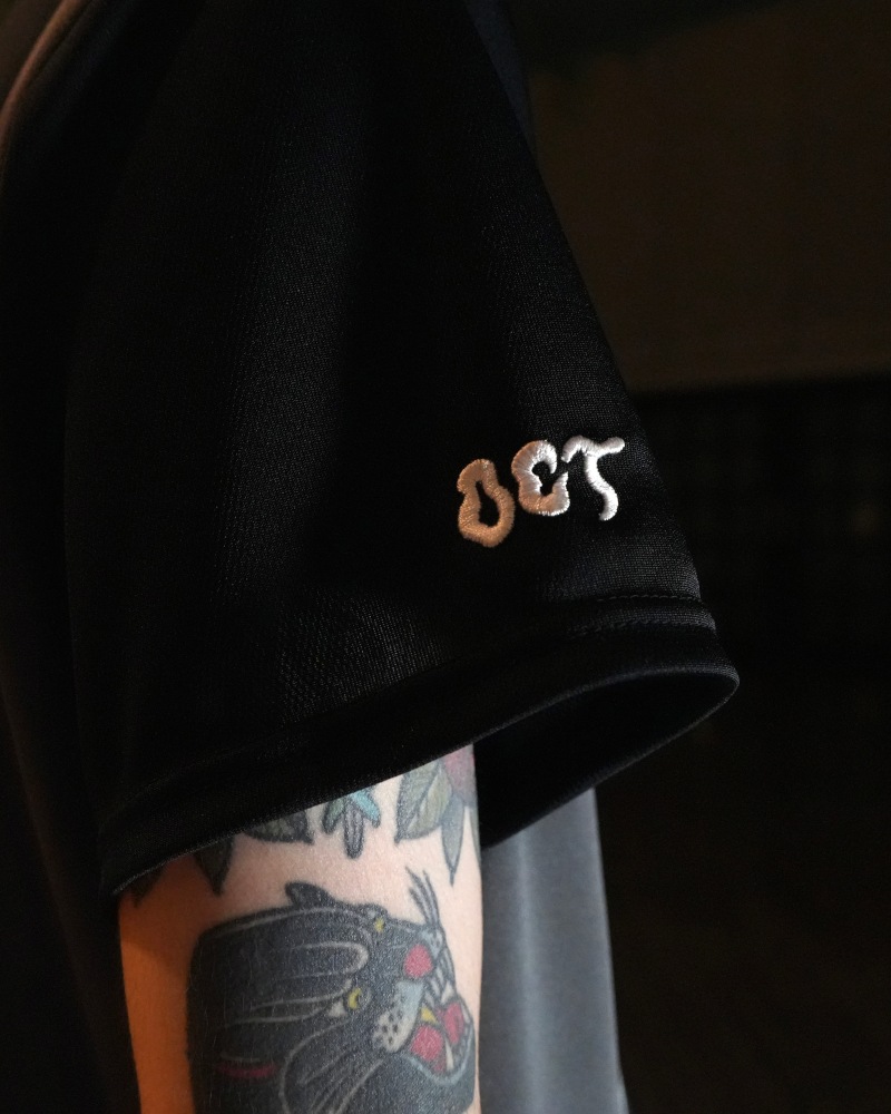 ephemeral エフェメラル SPONSORED GAME SHIRT (BLACK×CHARCOAL)