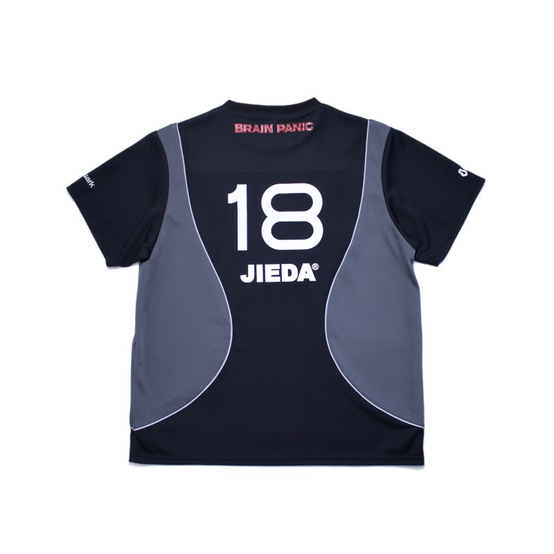 ephemeral エフェメラル SPONSORED GAME SHIRT (BLACK×CHARCOAL)