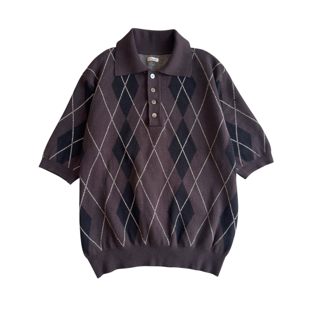 refomed リフォメッド  OLD MAN KNIT POLO (USED)
