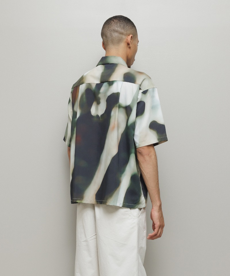BAL バル BLUR PATTERN SS SHIRT