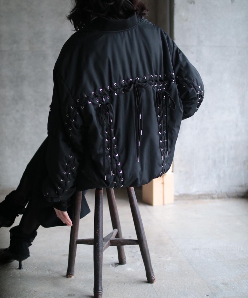 GVGV ジーヴィージーヴィー REVERSIBLE LACE UP MA-1