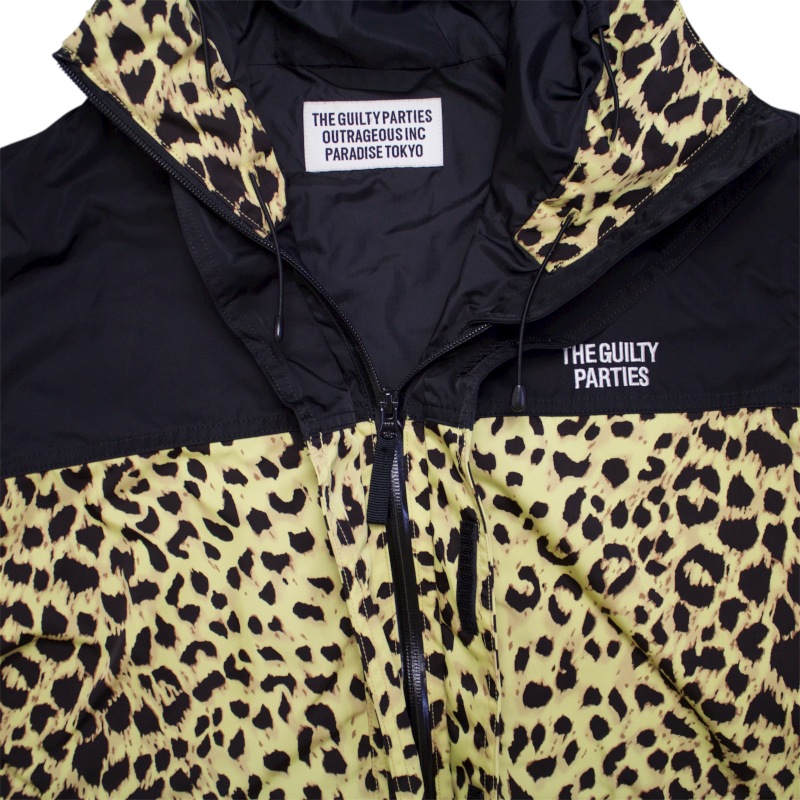 WACKO MARIA ワコマリア LEOPARD MOUNTAIN PARKA (USED)