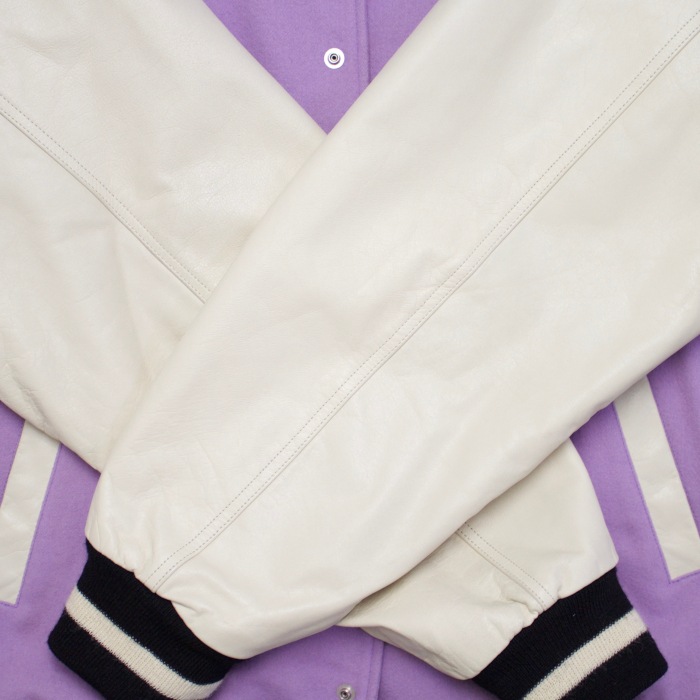 WACKO MARIA ワコマリア LEATHER VARSITY JACKET TYPE 3 (USED)