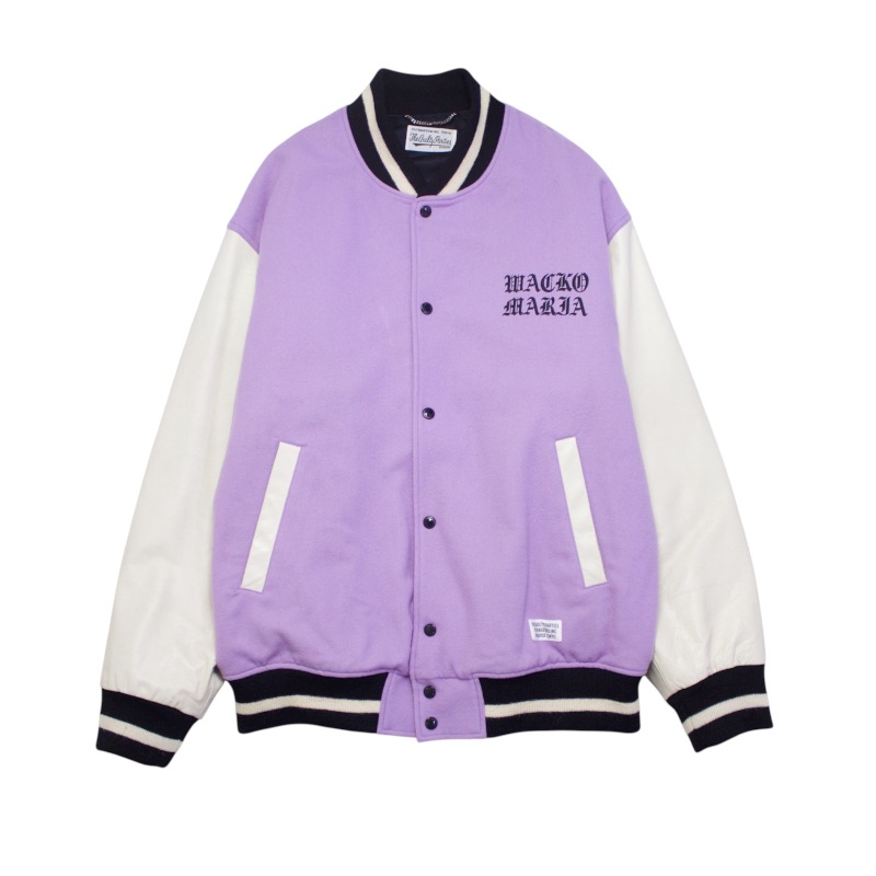 WACKO MARIA ワコマリア LEATHER VARSITY JACKET TYPE 3 (USED