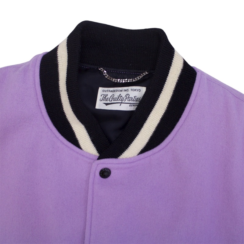 WACKO MARIA ワコマリア LEATHER VARSITY JACKET TYPE 3 (USED)