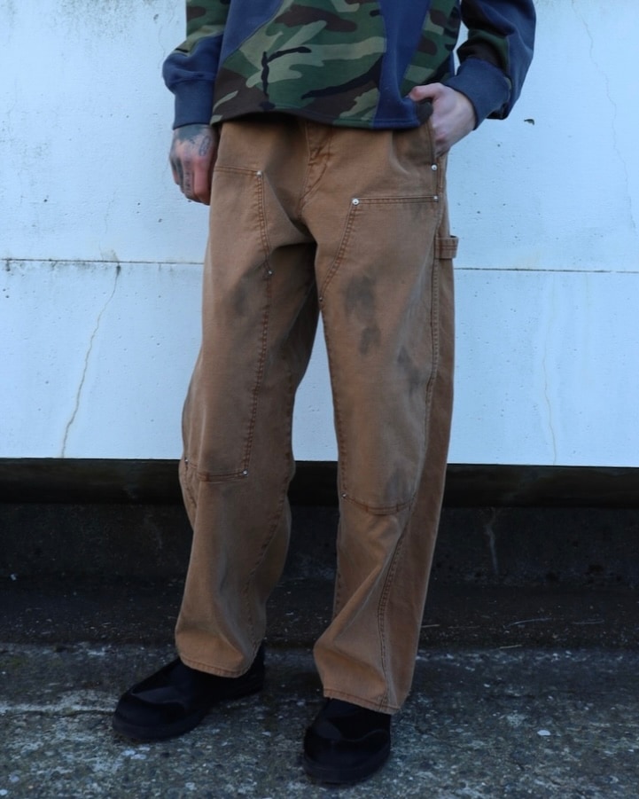JIEDA ジエダ 25AW DUCK DOUBLE KNEE PANTS (BROWN)