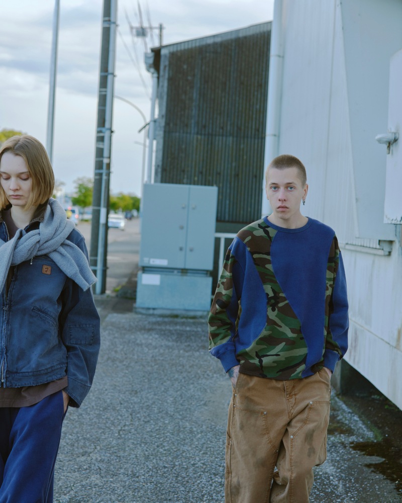 JIEDA ジエダ 25AW DUCK DOUBLE KNEE PANTS (BROWN)