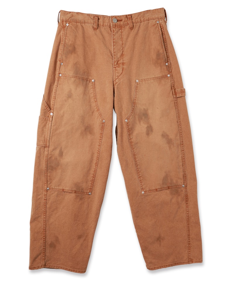JIEDA ジエダ 25AW DUCK DOUBLE KNEE PANTS (BROWN)