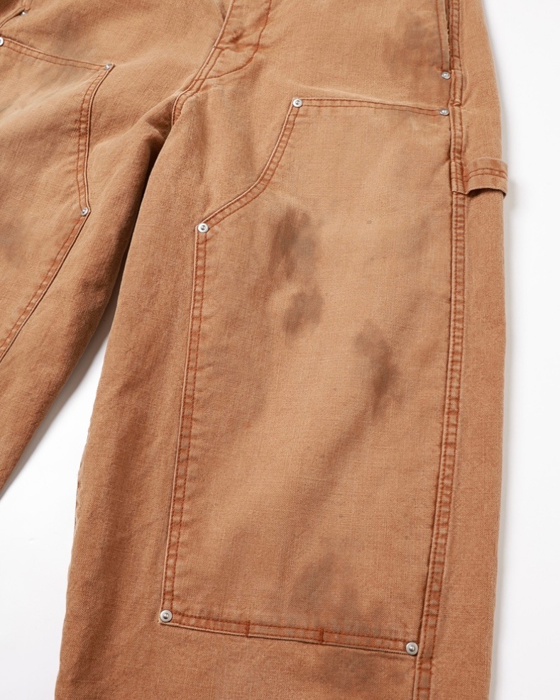 JIEDA ジエダ 25AW DUCK DOUBLE KNEE PANTS (BROWN)