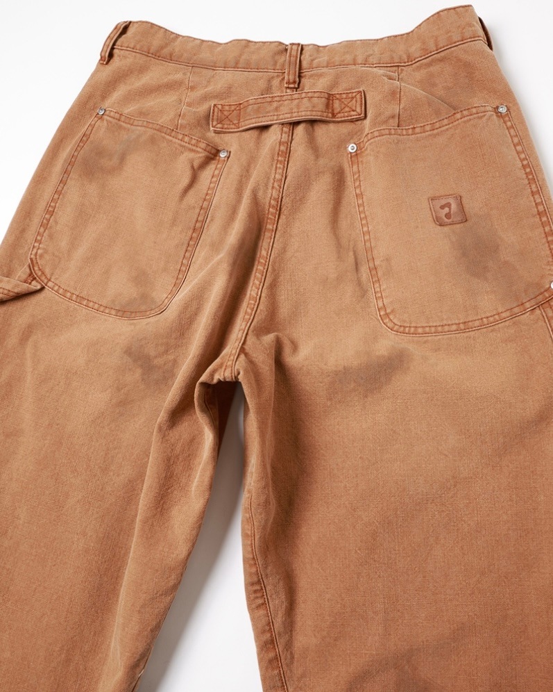 JIEDA ジエダ 25AW DUCK DOUBLE KNEE PANTS (BROWN)