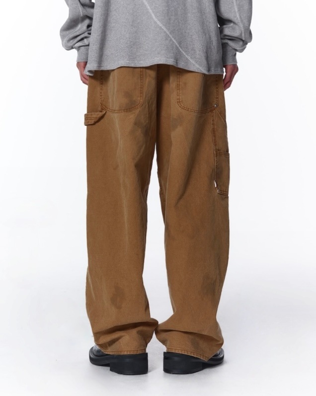 JIEDA ジエダ 25AW DUCK DOUBLE KNEE PANTS (BROWN)