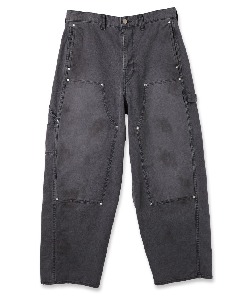 JIEDA ジエダ 25AW DUCK DOUBLE KNEE PANTS (BLACK)