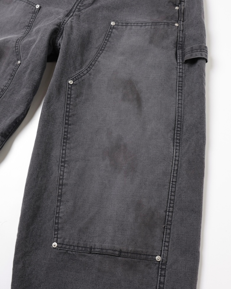 JIEDA ジエダ 25AW DUCK DOUBLE KNEE PANTS (BLACK)