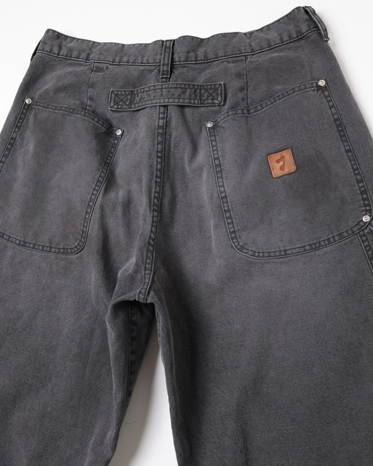 JIEDA ジエダ 25AW DUCK DOUBLE KNEE PANTS (BLACK)