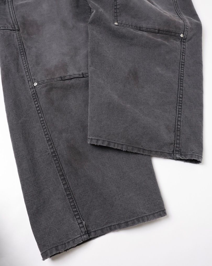 JIEDA ジエダ 25AW DUCK DOUBLE KNEE PANTS (BLACK)