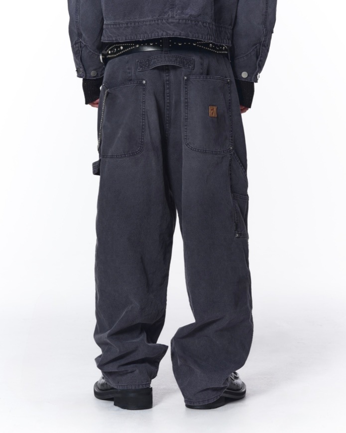 JIEDA ジエダ 25AW DUCK DOUBLE KNEE PANTS (BLACK)