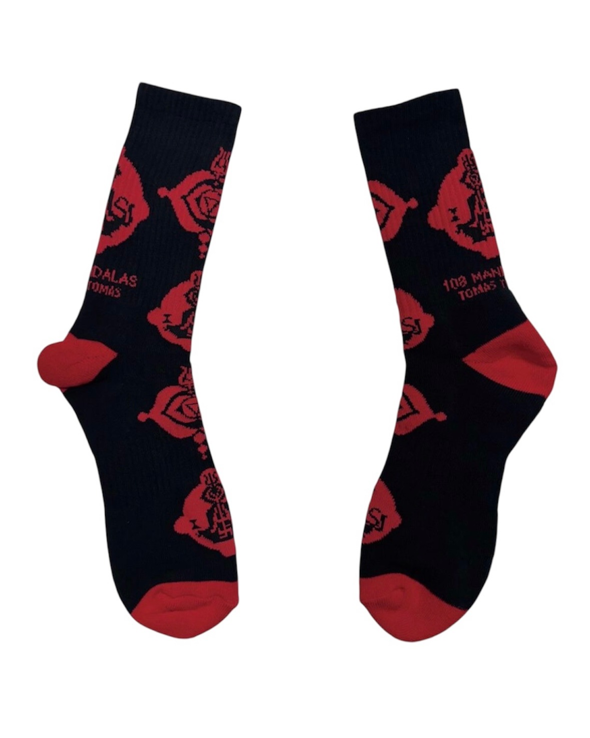 NEEDORIGINAL ニードオリジナル 108 MANDALAS TOMS TOMAS socks (RED)