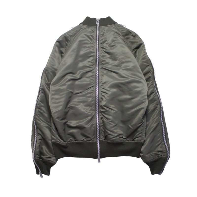 JOHNLAWRENCESULLIVAN ジョンローレンスサリバン ZIPPED BOMBER JACKET