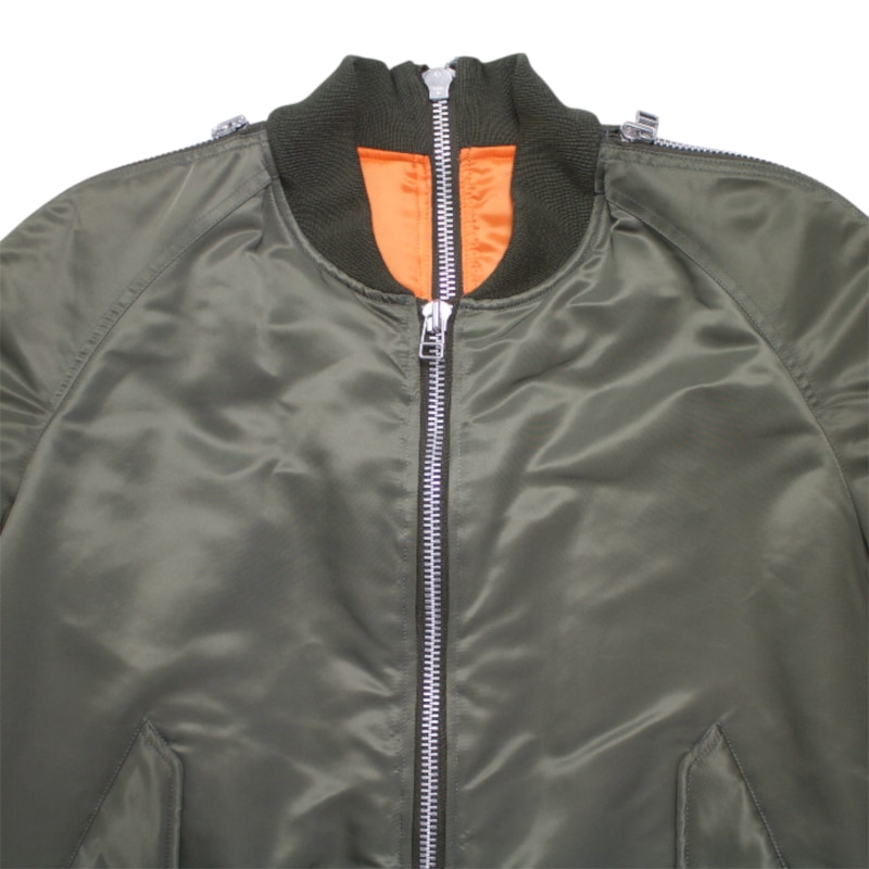 JOHNLAWRENCESULLIVAN ジョンローレンスサリバン ZIPPED BOMBER JACKET