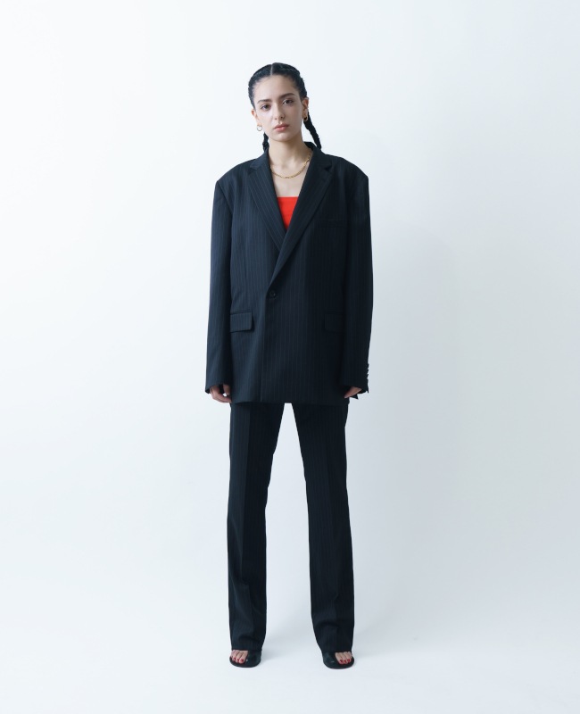 ephemeral エフェメラル WOOL STRIPE JACKET