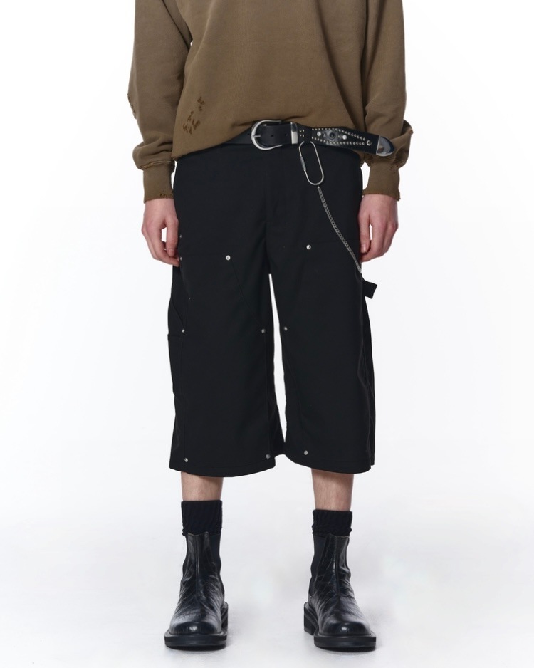 JIEDA ジエダ 25AW 3/4 DOUBLE KNEE SLACKS