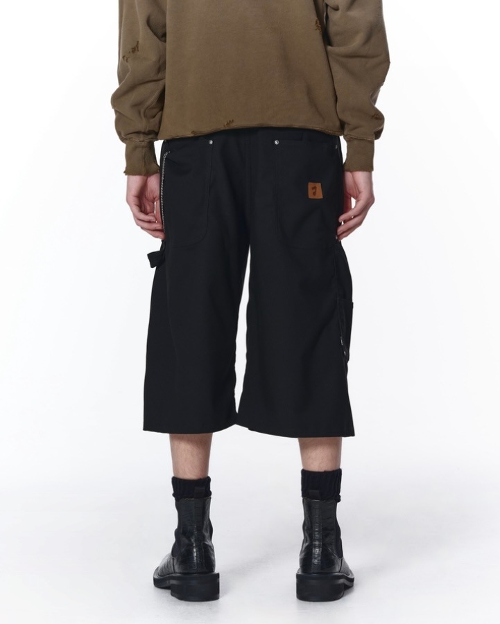 JIEDA ジエダ 25AW 3/4 DOUBLE KNEE SLACKS