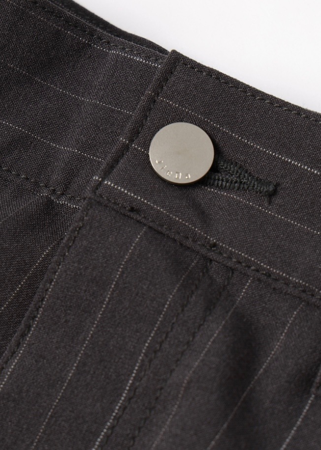 JIEDA ジエダ 26SS STRIPE WIDE ONE TUCK PANTS (GRAY STRIPE)