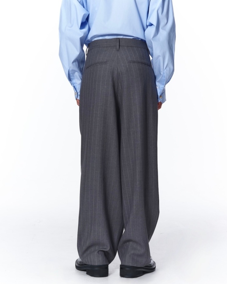 JIEDA ジエダ 25AW OVER WRAP SLACKS (GRAY)