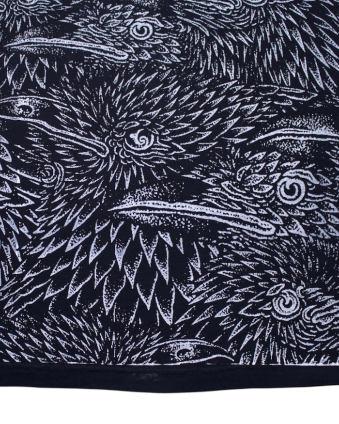 NEEDORIGINAL ニードオリジナル Thomas hooper t -shirt Silkscreen overprint