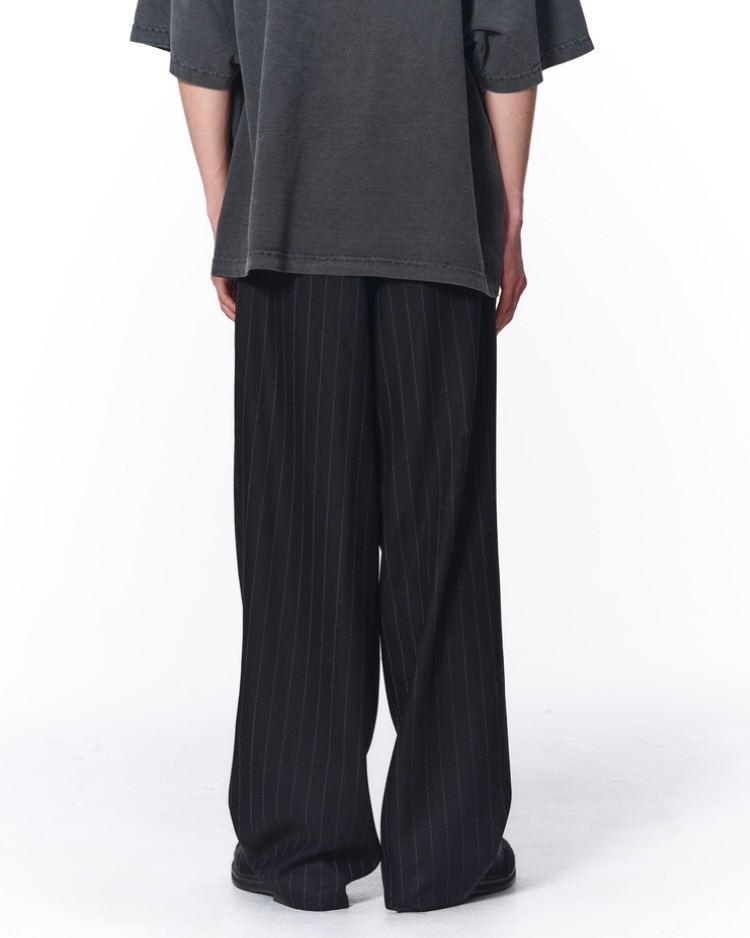 JIEDA ジエダ 25AW OVER WRAP SLACKS (BLACK)