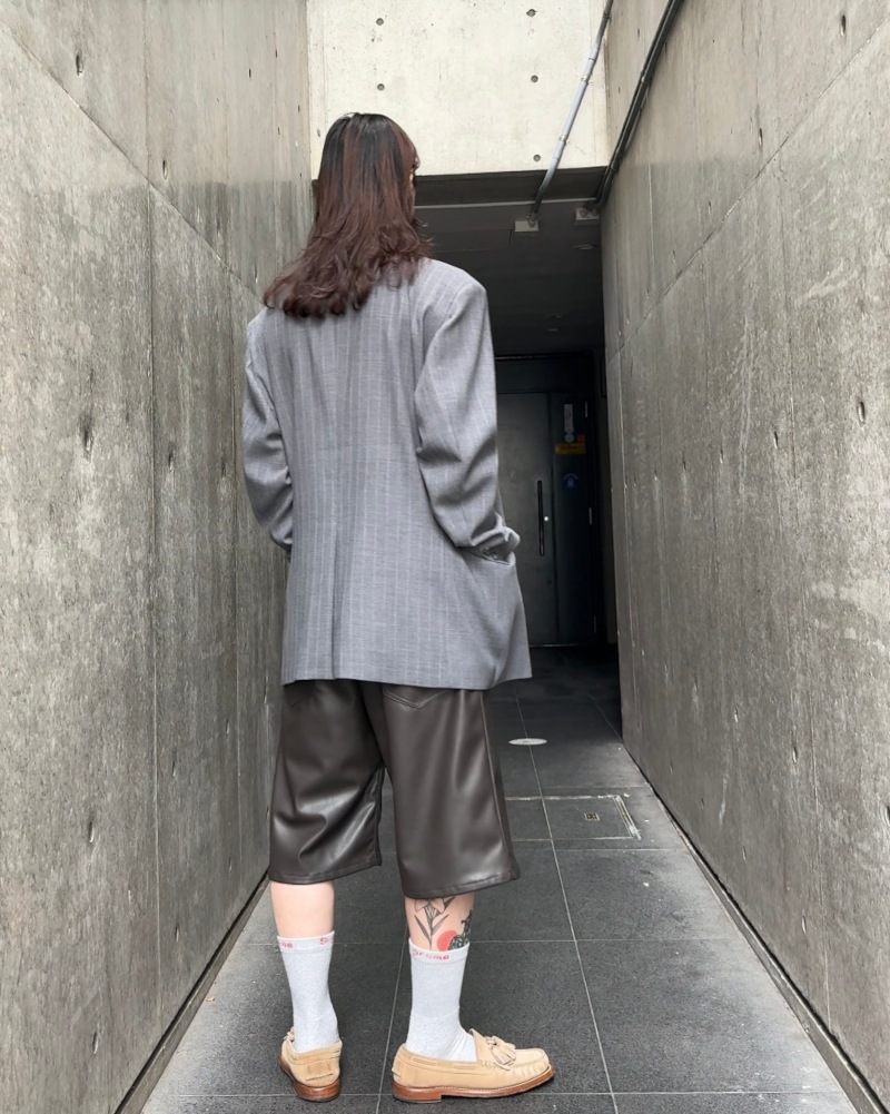 JIEDA ジエダ 25AW WOOL TAILORED JACKET (GRAY)