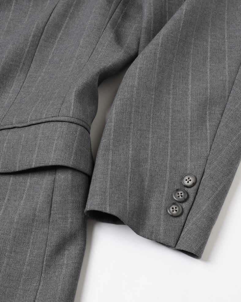 JIEDA ジエダ 25AW WOOL TAILORED JACKET (GRAY)