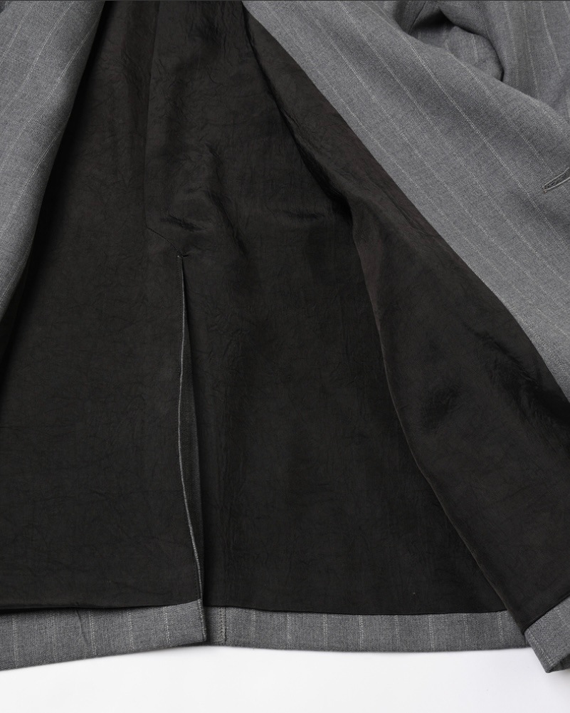 JIEDA ジエダ 25AW WOOL TAILORED JACKET (GRAY)