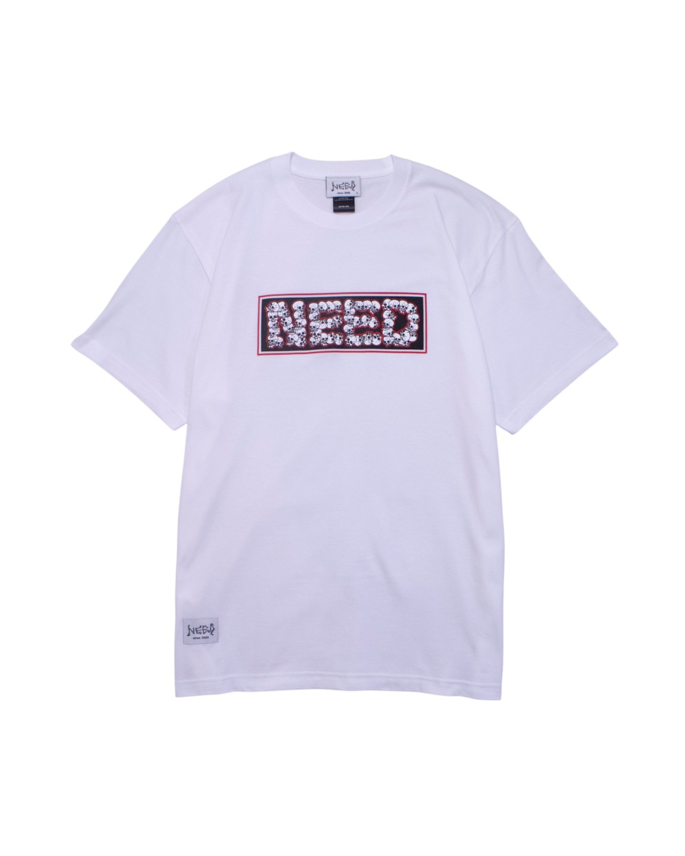 NEEDORIGINAL ニードオリジナル Horitatsu.bb.tattoo Design t-shirt (WHITE)
