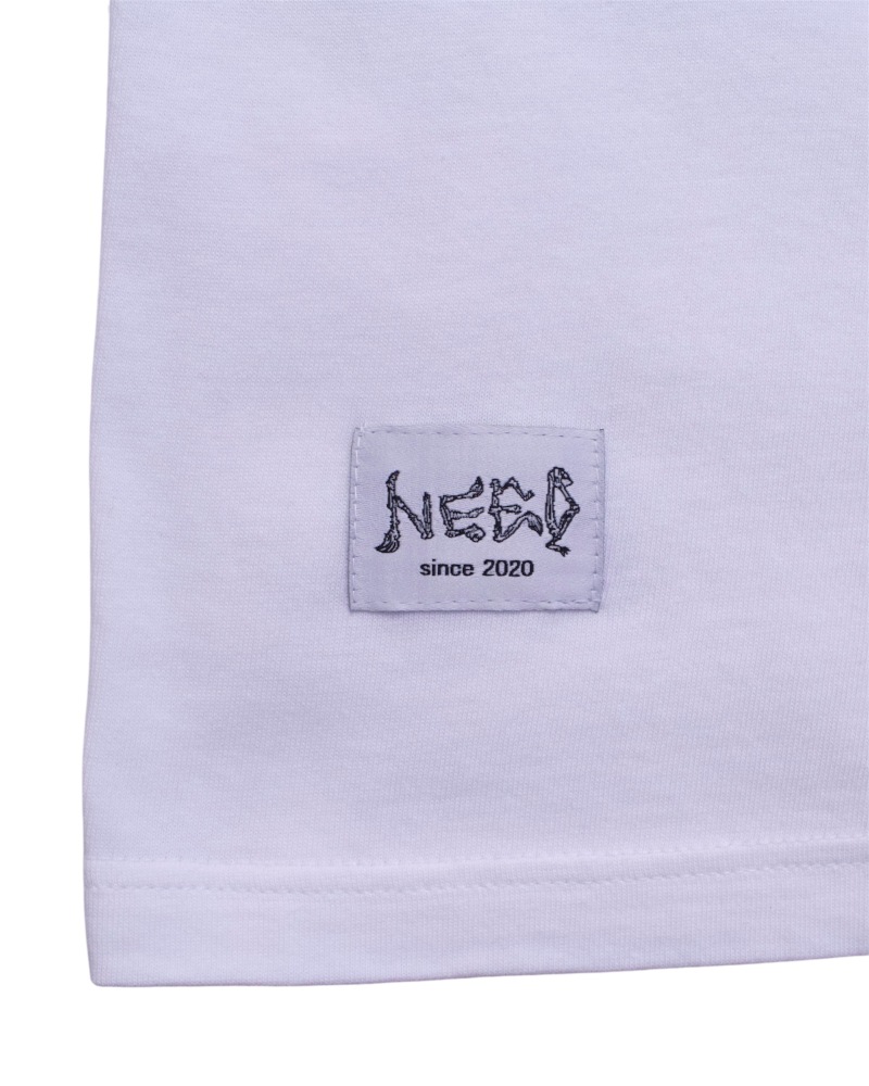 NEEDORIGINAL ニードオリジナル Horitatsu.bb.tattoo Design t-shirt (WHITE)