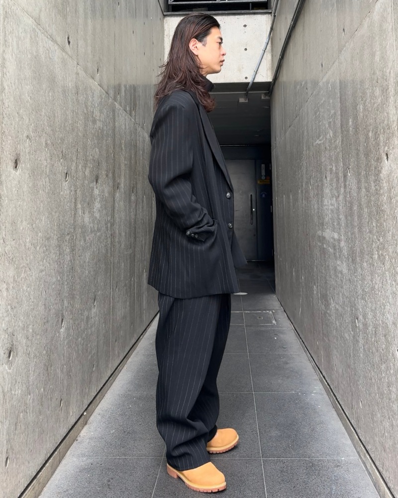 JIEDA ジエダ 25AW WOOL TAILORED JACKET (BLACK)