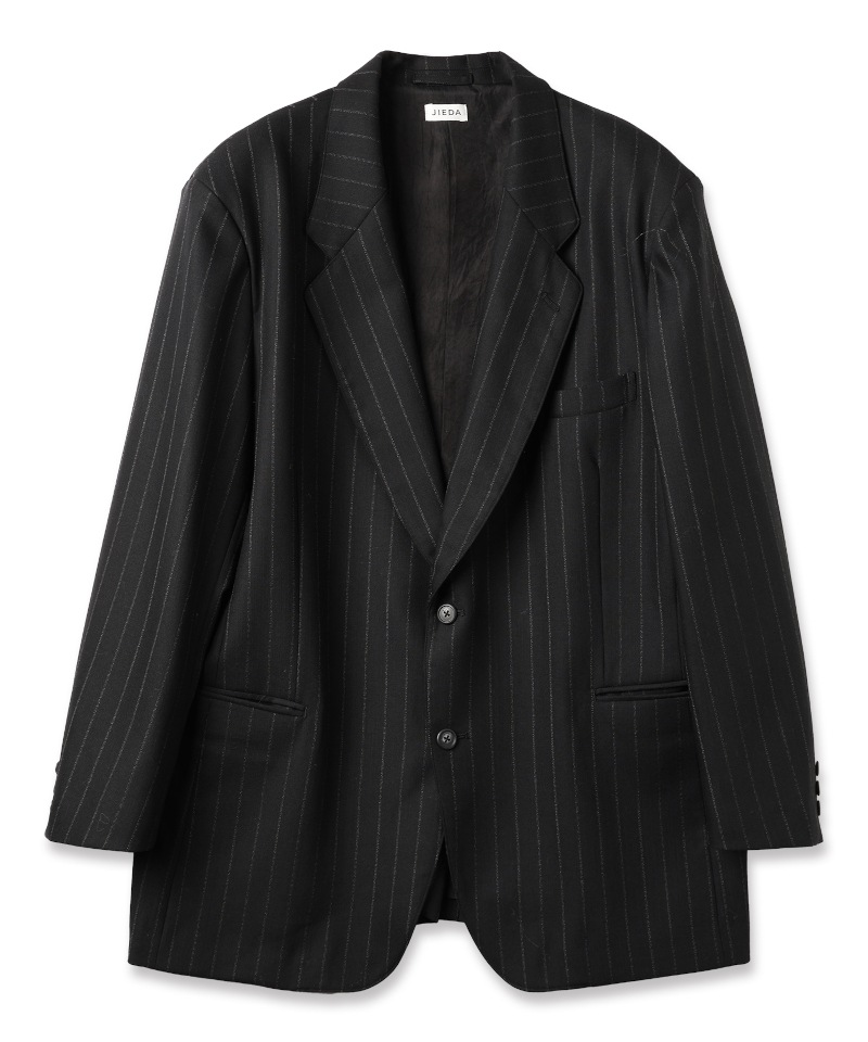 JIEDA ジエダ 25AW WOOL TAILORED JACKET (BLACK)