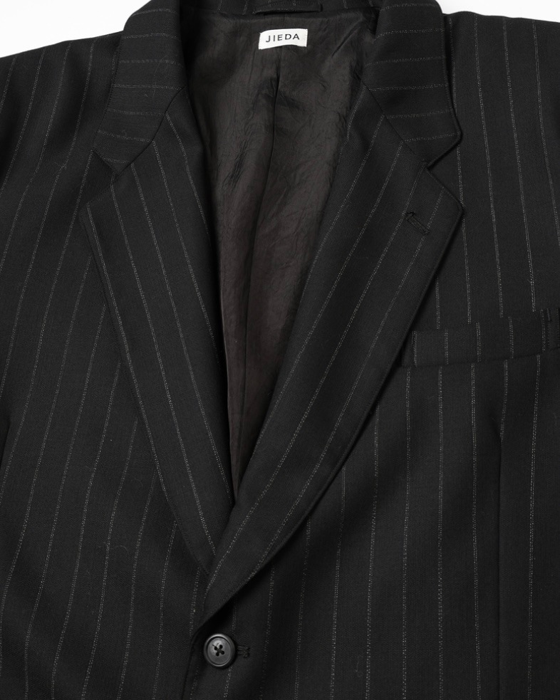 JIEDA ジエダ 25AW WOOL TAILORED JACKET (BLACK)