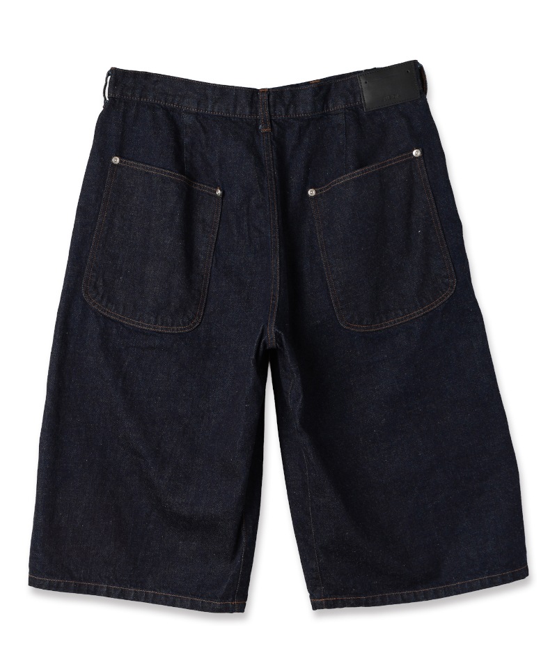 JIEDA ジエダ 26SS【予約商品】2月入荷予定 3D 3/4 DENIM PANTS (INDIGO)