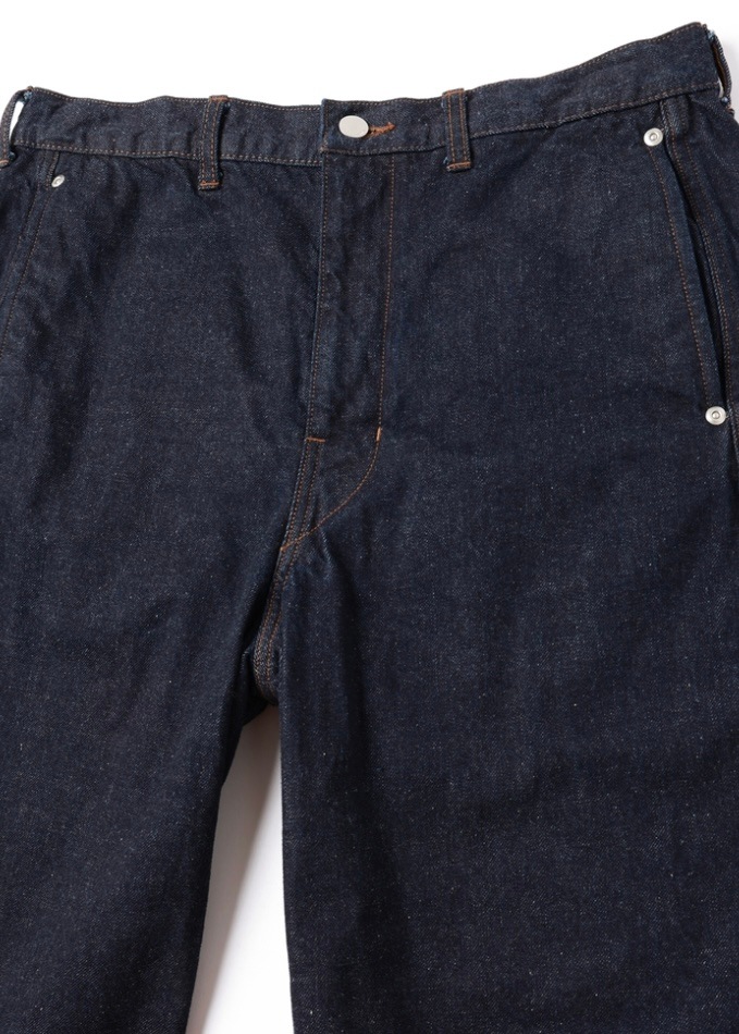 JIEDA ジエダ 26SS【予約商品】2月入荷予定 3D 3/4 DENIM PANTS (INDIGO)