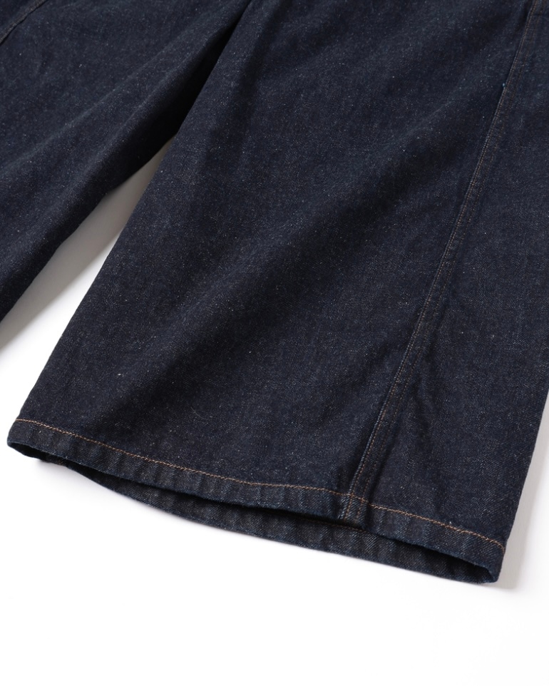 JIEDA ジエダ 26SS【予約商品】2月入荷予定 3D 3/4 DENIM PANTS (INDIGO)