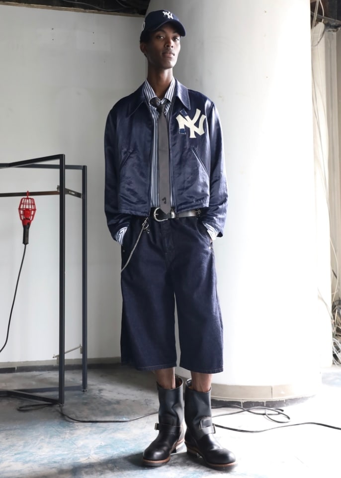 JIEDA ジエダ 26SS【予約商品】2月入荷予定 3D 3/4 DENIM PANTS (INDIGO)