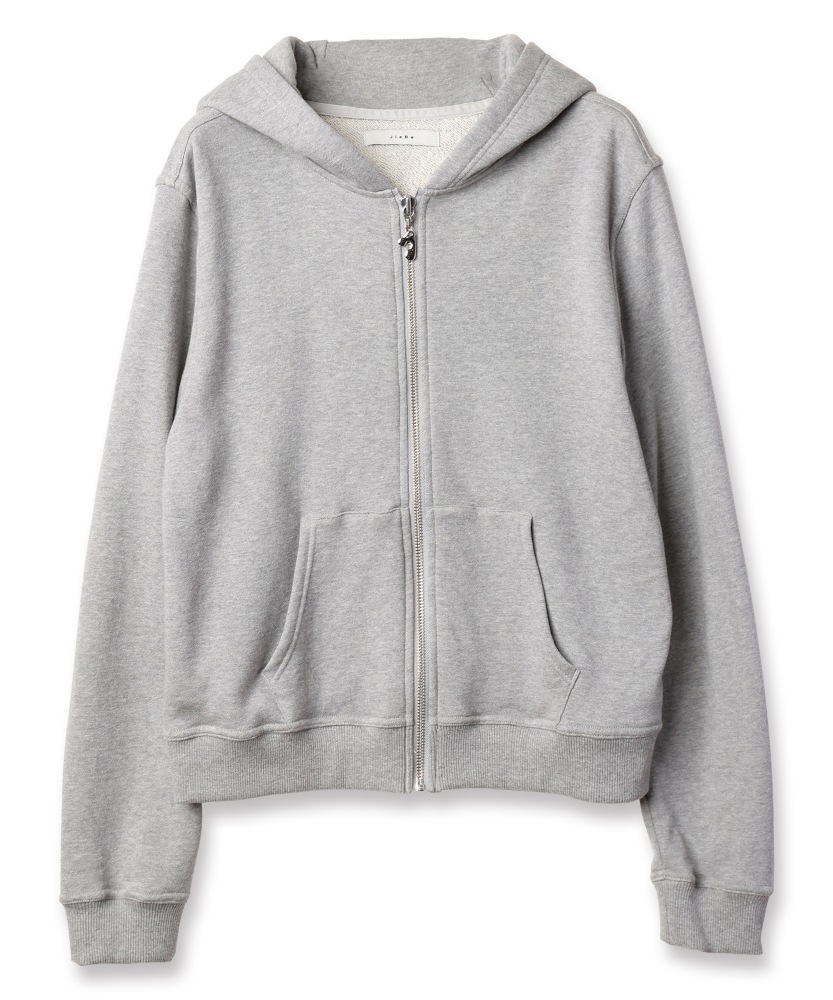JIEDA ジエダ 25SS CIRCLE REFLECTOR ZIP HOODIE (HEATHER GRAY)
