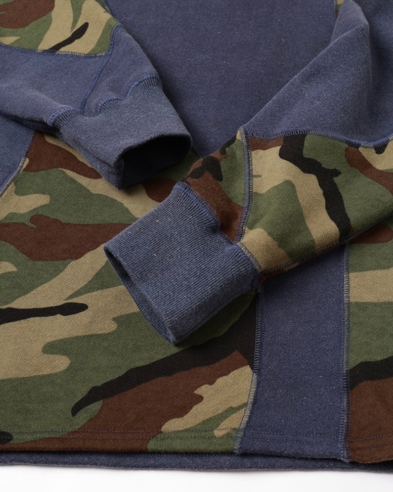JIEDA ジエダ 25AW【予約商品】8月入荷予定  SWITCHING STITCH SWEAT CREW