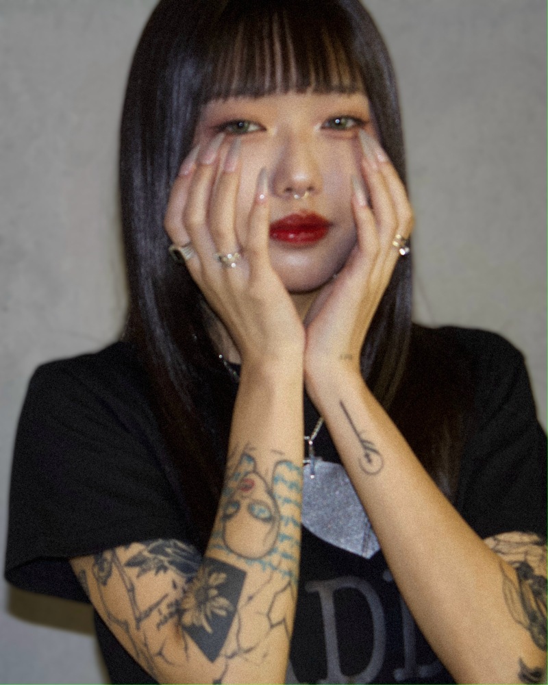ephemeral エフェメラル snake ring (with daiamond)