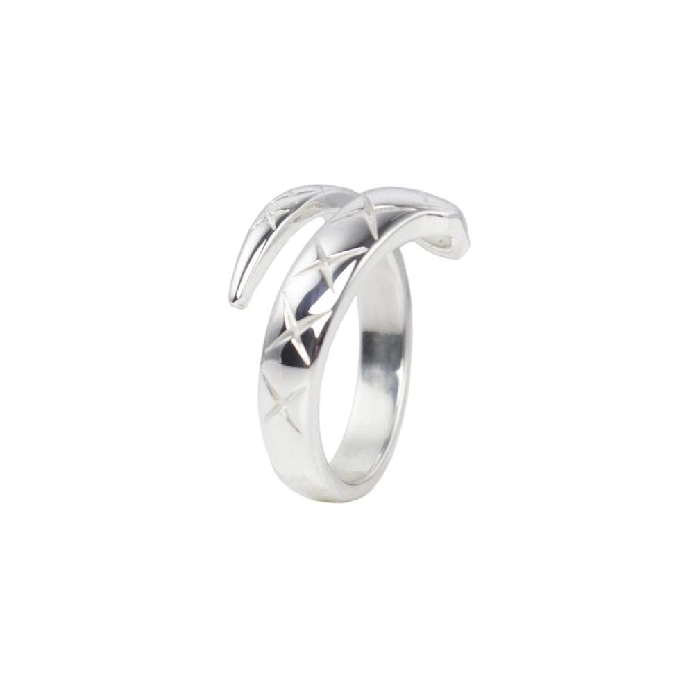ephemeral エフェメラル snake ring (with daiamond)